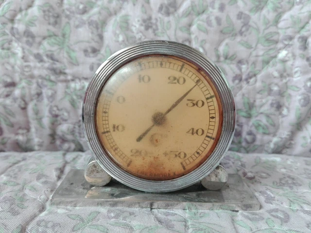 Barómetro, Estación Meteorológica Con Barómetro Y Termómetro Higrómetro - Foto 3