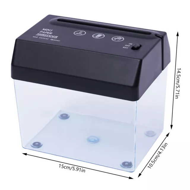 Cross-cut Paper Shredder Credit Card Shredder For Home Office Bills Premises