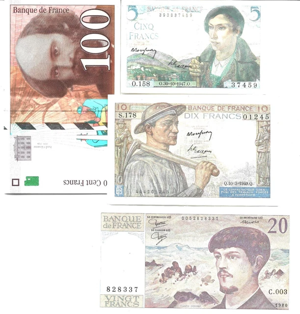 Lot De Billets Chili Escudo (1/2 à 50 Escudos) - Collection Vintage En Super état