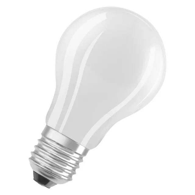 LEDVANCE Lampe à économie d'énergie, ampoule en verre dépoli, E27, blanc chaud (