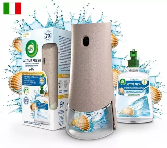 AIR WICK ACTIVE Fresh Deodorante per Ambienti, Confezione Con 1 Diffusore  Automa EUR 15,98 - PicClick IT