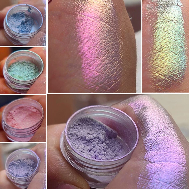 KARLOR Makeup Highlighter Palette – Hochpigmentiert, Glitzernd Für Gesicht & Körper, Wasserfest & Langlebig