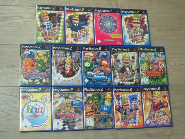 Playstation 2 Buzz Spiele Auswahl Junior, Party, Quiz PS2 PS 2