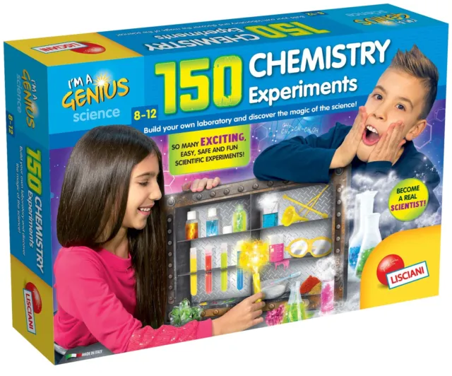 Science Experiment Kit Toy For Girls Boys 150 Chemistry Set Kit Age 8+