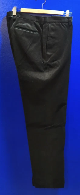 PANTALONI VELLUTO NERO marrone da completo ZARA MAN STUDIO IT 48