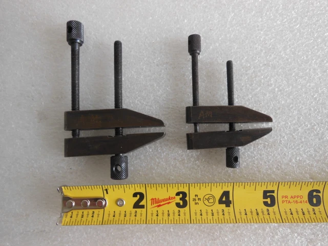 Starrett Toolmakes Parallel Clamps 161B (2-1/2")and Smal Clamps No ? (2")