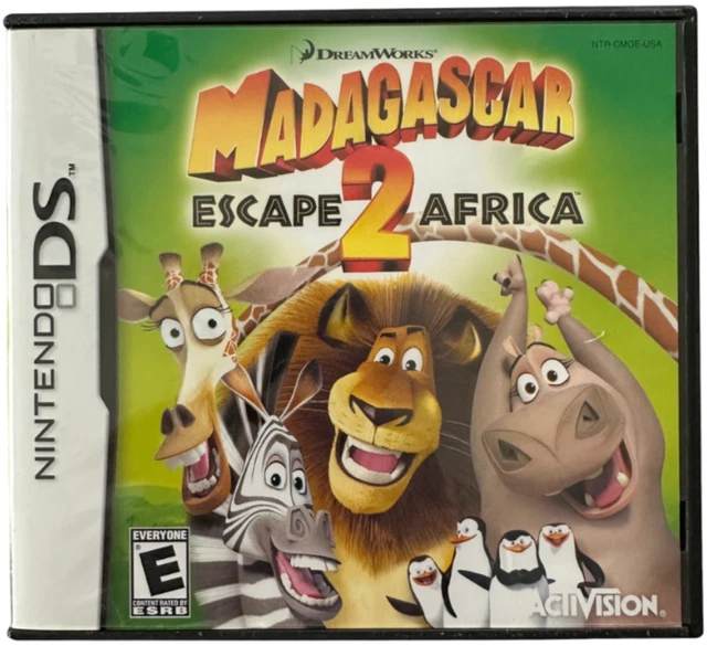 Madagascar Escape 2 Africa Complete In Box Good Condition Nintendo DS 2008