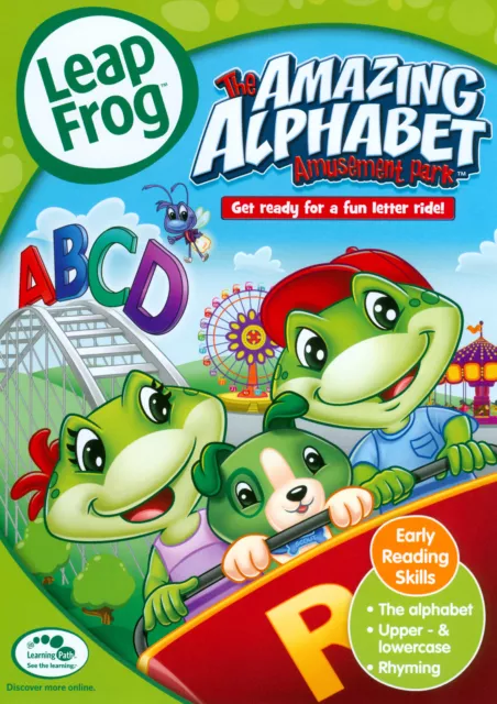 LEAPFROG: THE AMAZING Alphabet Amusement Park New Dvd $26.13 - PicClick
