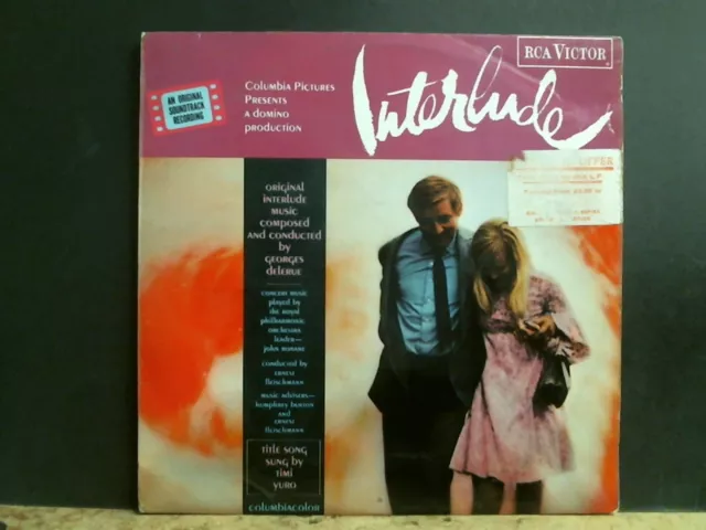 INTERLUDE Original Soundtrack LP 1968 Georges Delerue Timi Yuro großartig!