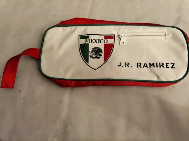 1994 World Cup MEXICO RAMON RAMIREZ personal souvenir boot bag (player owned ?)