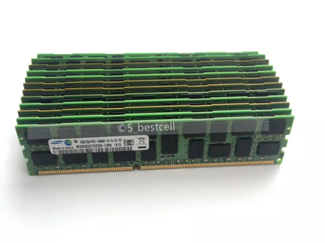 16GB 32GB 64GB 128GB 256GB DDR3 1866 MHZ PC3-14900R 2RX4 REG ECC MEMORY Ram LOT