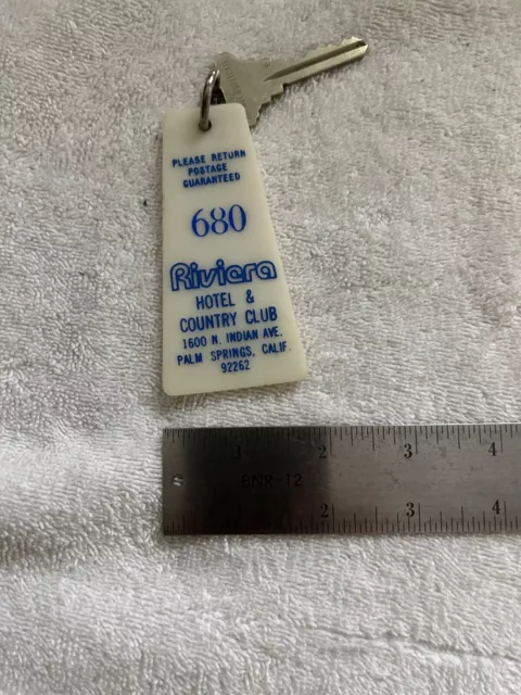 Vintage Riviera Hotel and Country Club Room Key Palm Springs California