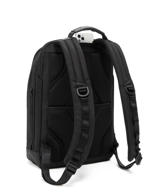 TUMI ALPHA BRAVO Dynamic Backpack BLACK 0232782D MSRP $425 100% Authentic 4