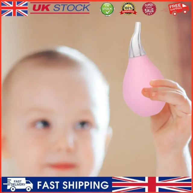 New Baby Runny Nose Cleaner Soft Tip Mucus Vacuum Silicone Tip Water Drop Shape