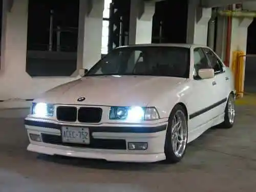 Spoilerlippe für BMW 3er e36 Lippe Schwert Spoiler Front M3 Fetlip GT fatlip