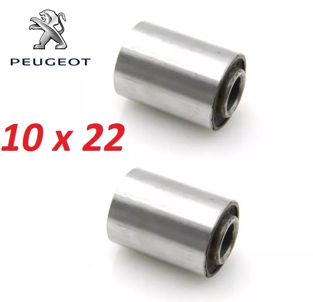 2 x SILENTBLOC SILENT BLOC MOBYLETTE PEUGEOT 102 103 104 10x22 MOTEUR FLEXIBLOC