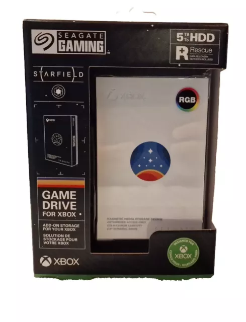 Seagate 5TB STARFIELD Special Edition External Hard Drive HDD