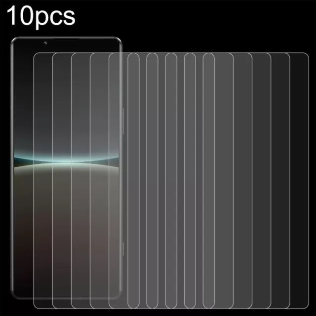 Para Sony Xperia 5 VI 10 piezas 0,26 mm 9H 2.5D Película de vidrio templado