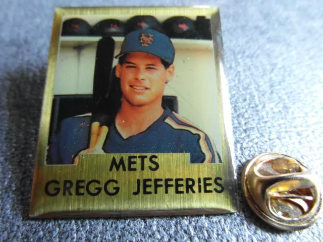 Rare Pins Pin's - Baseball - Gregg Jefferies - Americain - Sport - New York
