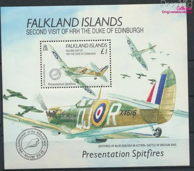 Briefmarken Falklandinseln 1991 Mi Block8 (kompl.Ausg.) postfrisch Militär(94380