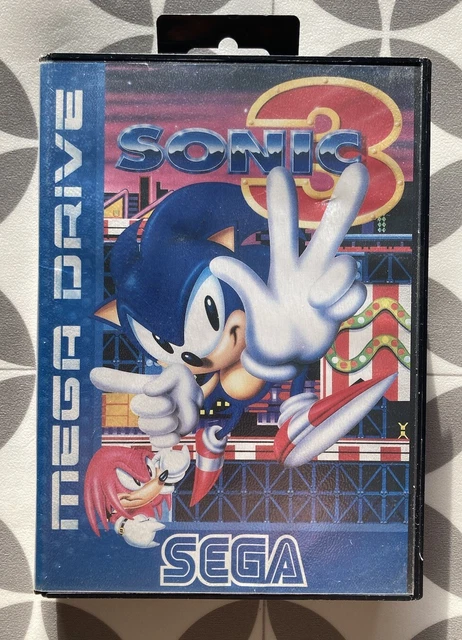 SONIC THE HEDGEHOG 3 - serie Mega Drive - 1994 - testato e funzionante ...