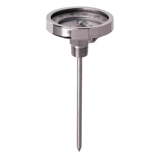 TEL-TRU GT500R-2467 Analog Dial Thermometer,Stem 24" L