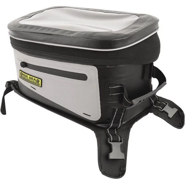 Grey/Black Nelson Rigg Hurricane Adventure Waterproof Tank Bag