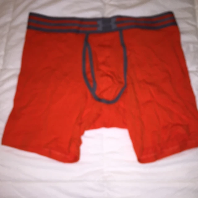 Freegun Boxer Homme Caleçon Homme - Noir (Lot de 6) Rouge