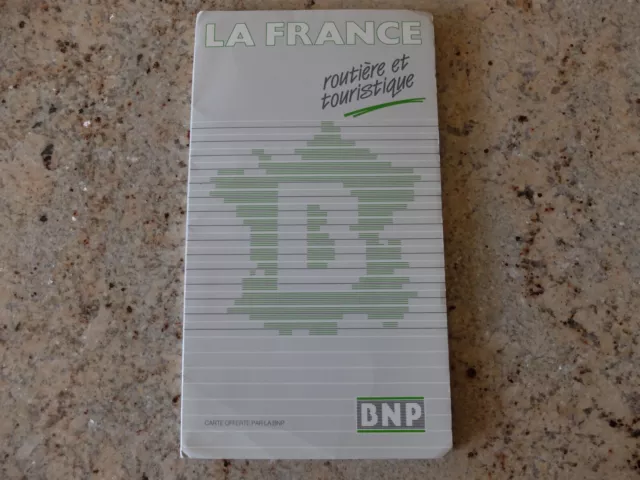 Carte routiere et touristique PUB BNP