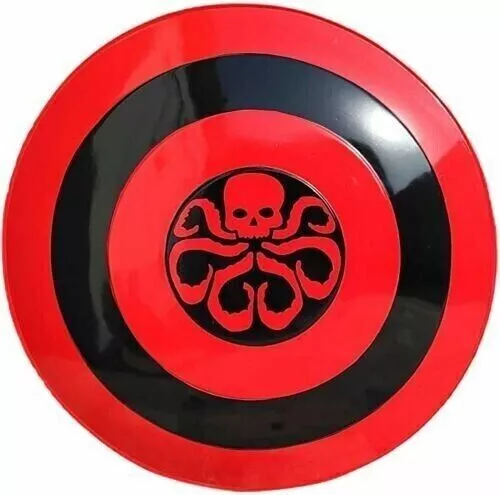 Captain America Hydra Shield Crâne Rouge Hydra Shield Marvel Cinematic 22...