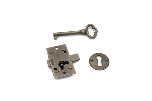 Lock flush mount lock cabinet door lock drawer lock furniture lock key lock
