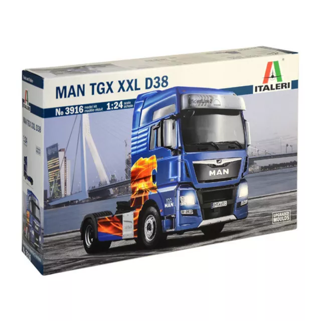 ITALERI 3916 Man TGX XXL D38 1:24 Truck Model Kit