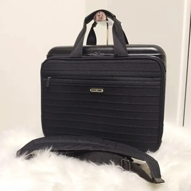 Rimowa Bolero 2WAY Business Bag Notebook Handbag Shoulder Bag Briefcase Black