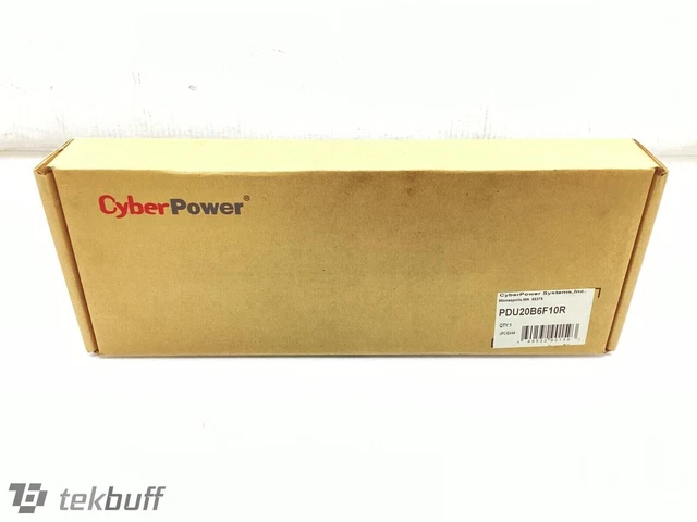 CyberPower Basic 1U PDU - 120V/20A - 16 Outlets- PDU20B6F10R