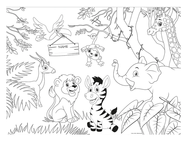 Papierformat A3: Ausmalbilder-Spaß im Großformat! (A3 Paper Size: Large-Format Fun with Coloring Pages!)