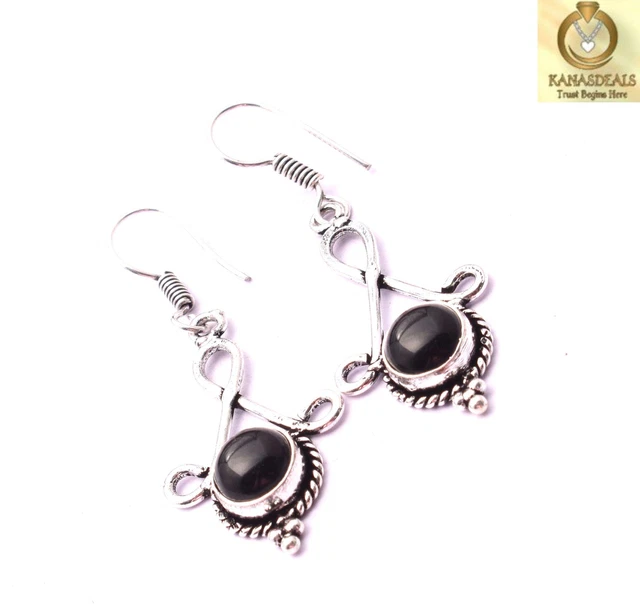Black Onyx Plated Earring Outstanding Jewellery 5 GM Value-Priced @1.99-66353