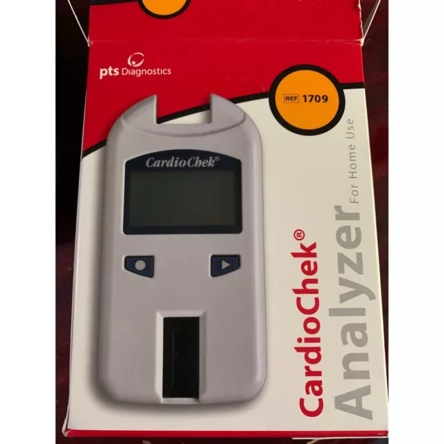 CardioChek Analyzer for Cholesterol by pts diagnostics Tested Working Unit NO TE