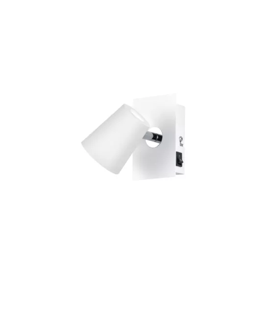 Applique Spot À LED 6w Moderne Blanc Réglable Coll. TR370