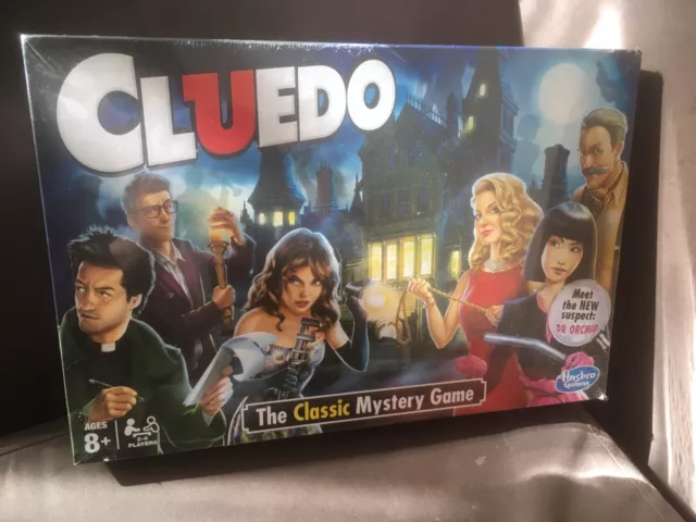 BRAND NEW!! - Hasbro H1238712 - CLUEDO -  The Classic Mystery Board Game.