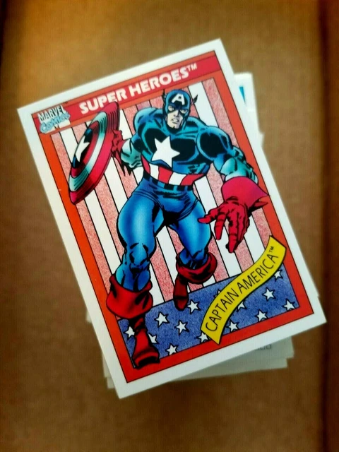 1990 Marvel Universe Series 1 Impel Base Card Singles #1-50 Choose Your Cards