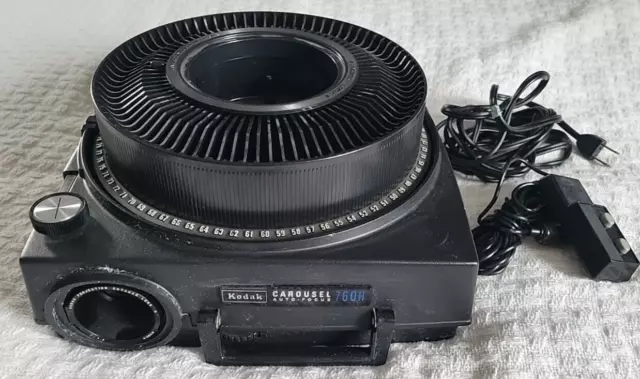 Kodak 760H Carousel Auto Focus Slide Projector Parts/Not Working/READ