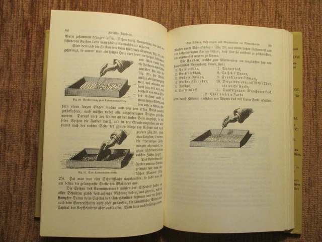 BRADE Das illustrierte BUCHBINDERBUCH 1860 Buchbinderei BUCHBINDER Buchbinden 12