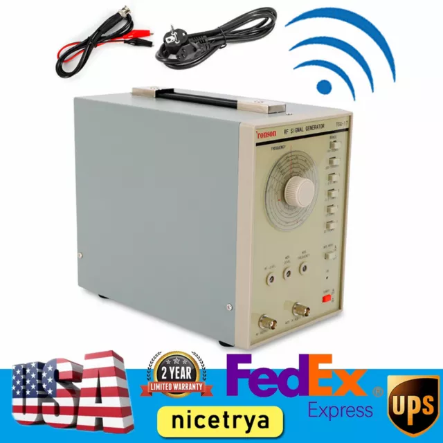 TSG-17 High Frequency RF/AM Radio Frequency Signal Generator 100kHz-150MH NEW