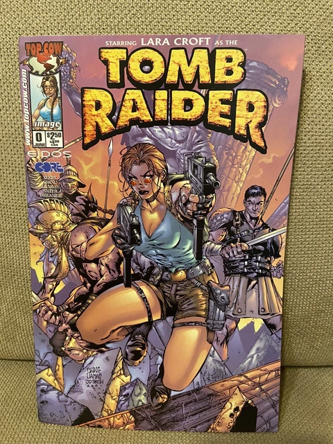2001 TOP COW / IMAGE Lara Croft TOMB RAIDER #0 COMIC 1st PRINTING