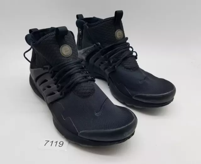 Zapatos para correr Nike Air Presto utilitarios medios para hombre talla 13 triple negros