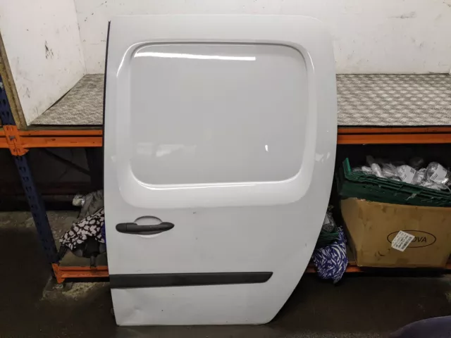 Renault Kangoo Ml19 Mk2 2012 Van Sliding Door Complete (n/s Passenger) White