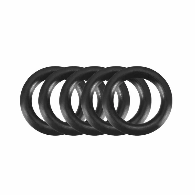 50pcs Black Nitrile Butadiene Rubber NBR O-Ring 7.5mm Inner Dia 2mm Width ✦KD