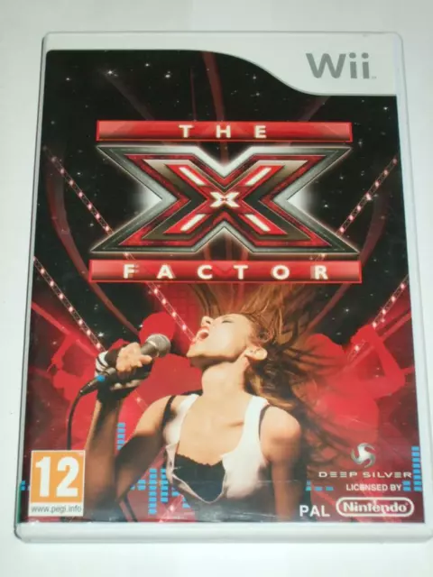 The X Factor  for Nintendo Wii  "FREE UK  P&P"