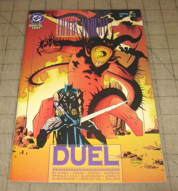 BATMAN: Legends of the Dark Knight Annual #1 (1991) VF Condition Comic "DUEL"