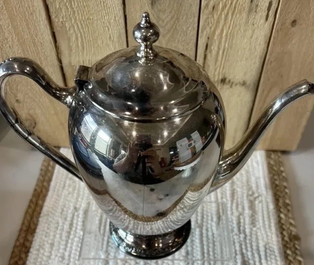 Oneida Maybrook Tea Coffee Pot Silver plated Serveware Drinkware